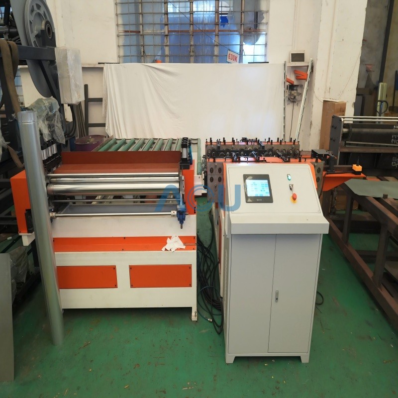 Fully Automatic Snap Lock Round Pipe Forming Machine